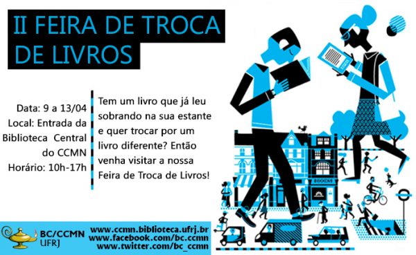 UFRJ promove II Feira de Troca de Livros evento é aberto ao público e