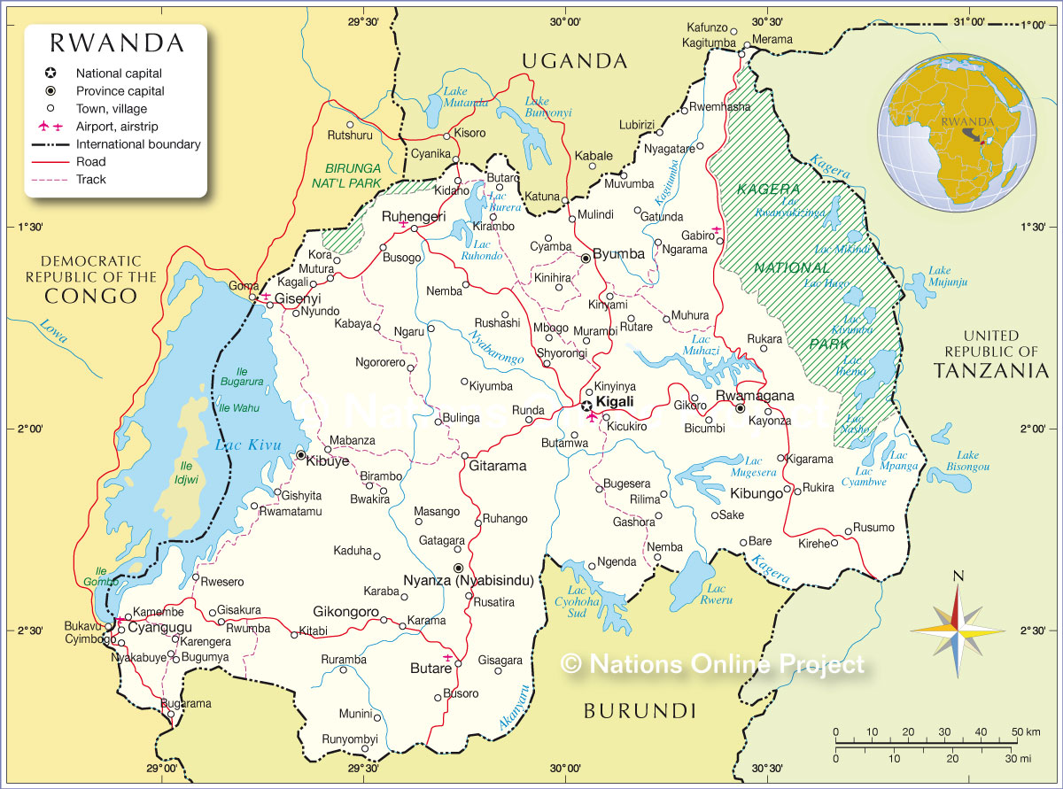 Letiště Za Pro jednodenní výlet ruanda mapa profesionální expedice Údajný